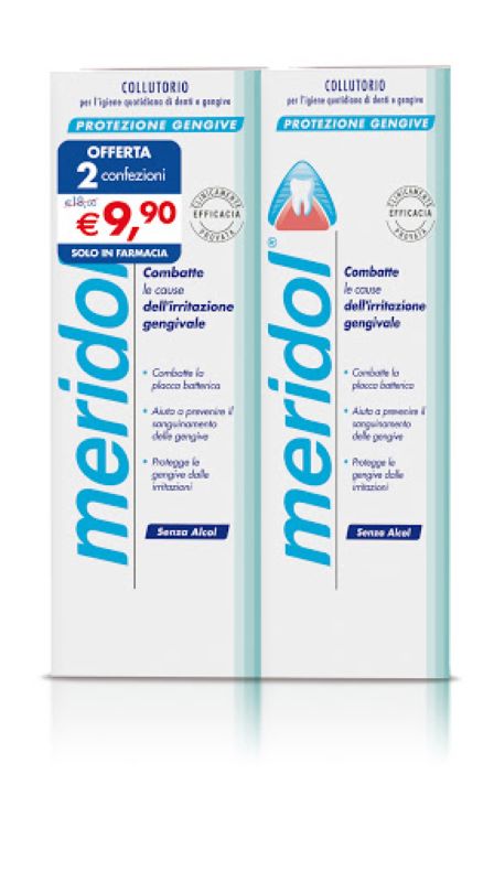 Meridol Collutorio Bipack 2 confezioni da 400 ml